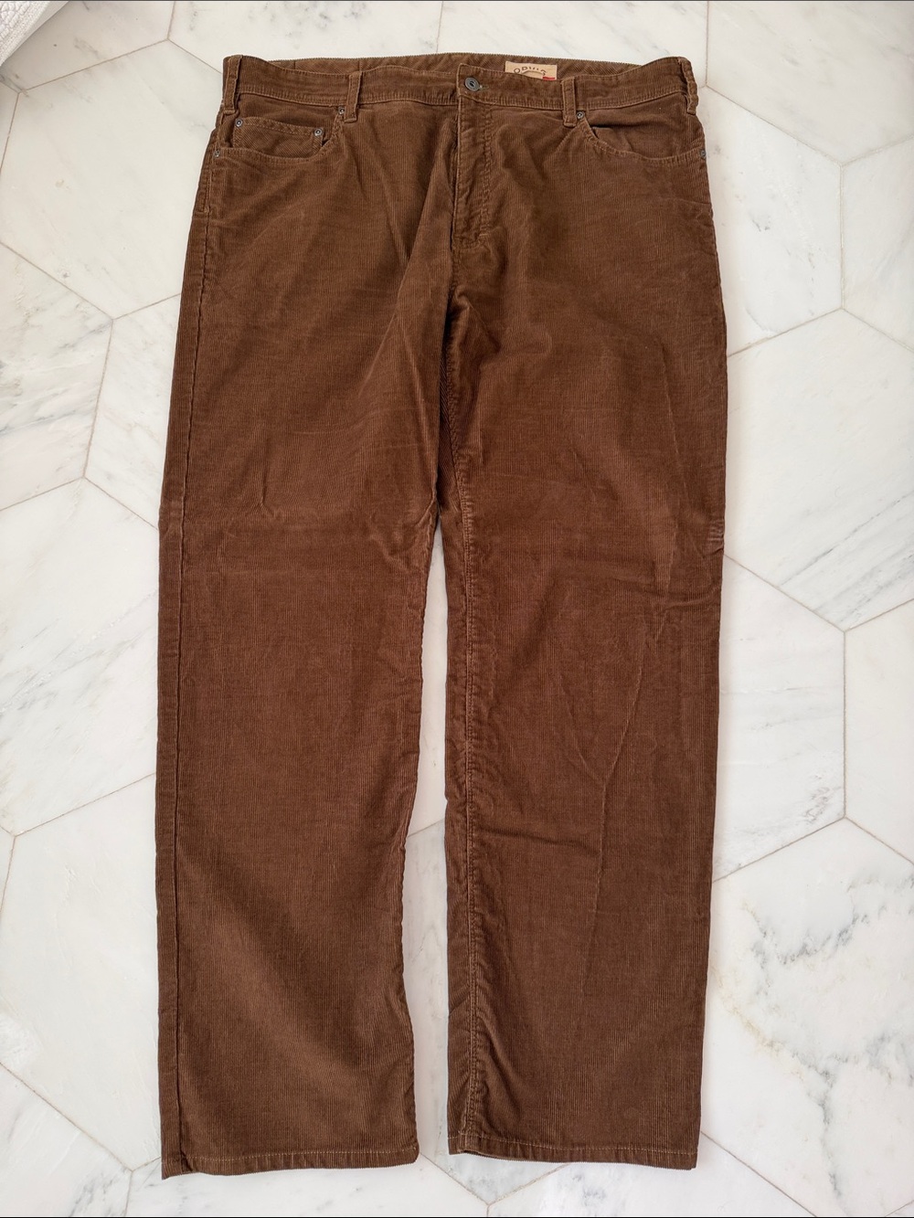 Orvis Men's Corduroy Pants in Dark Brown